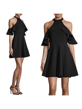 Likely Lavelle Ruffled Cold Shoulder Dress